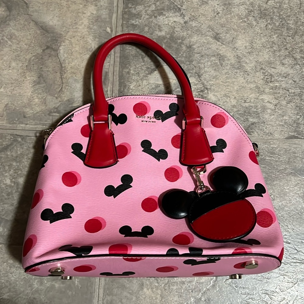 Kate Spade X Disney Satchel Crossbody Bag & Card Hold… Gem